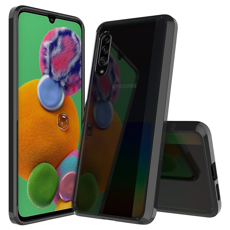 For Galaxy A90 5G Scratchproof TPU + Acrylic Protective Case