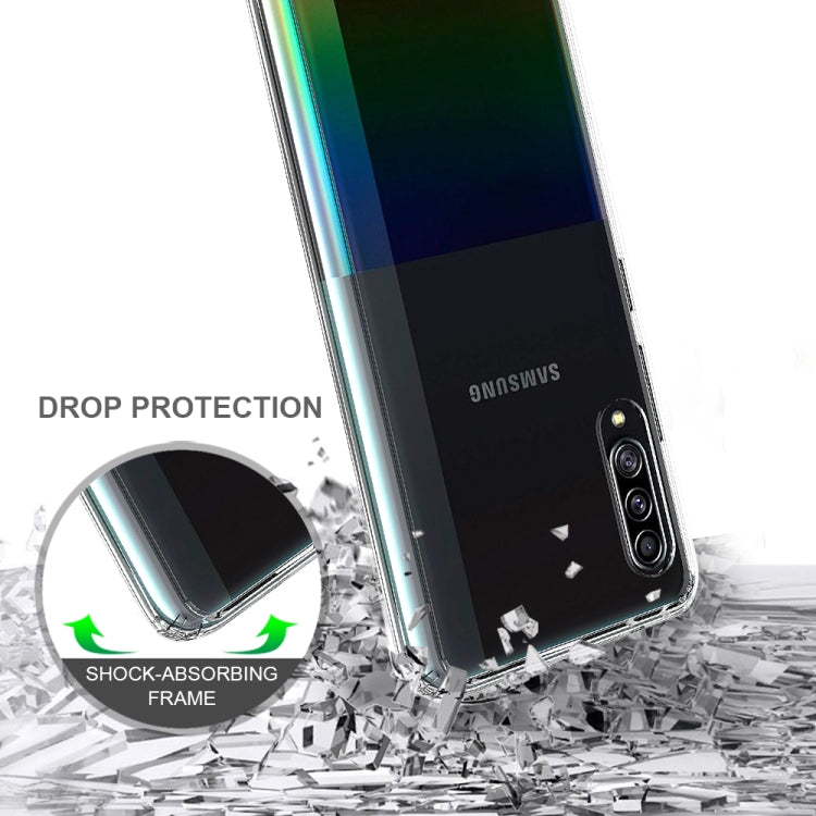 For Galaxy A90 5G Scratchproof TPU + Acrylic Protective Case