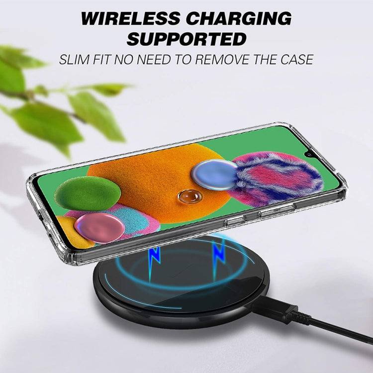 For Galaxy A90 5G Scratchproof TPU + Acrylic Protective Case