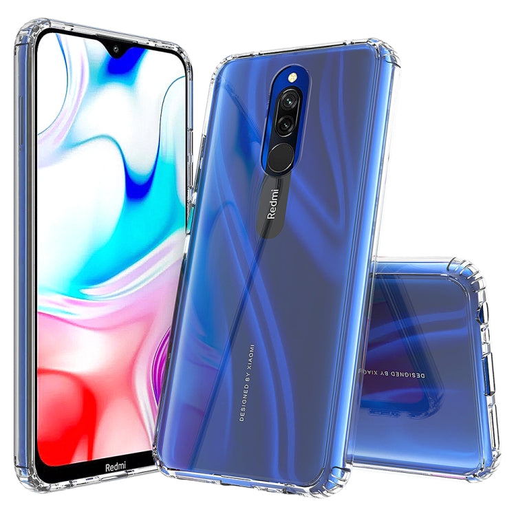 For Xiaomi Redmi 8 / 8A Scratchproof TPU + Acrylic Protective Case