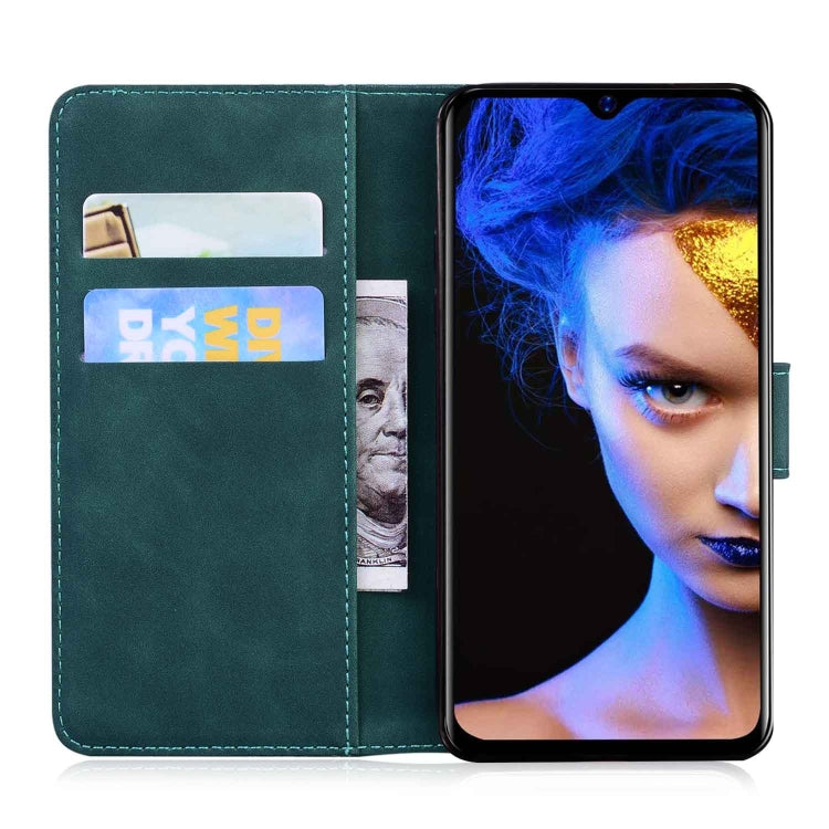 For Blackview A60 Skin Feel Pure Color Flip Leather Phone Case