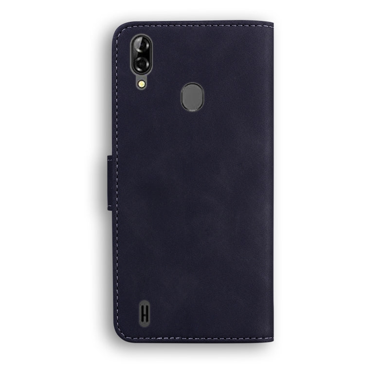 For Blackview A60 Pro Skin Feel Pure Color Flip Leather Phone Case