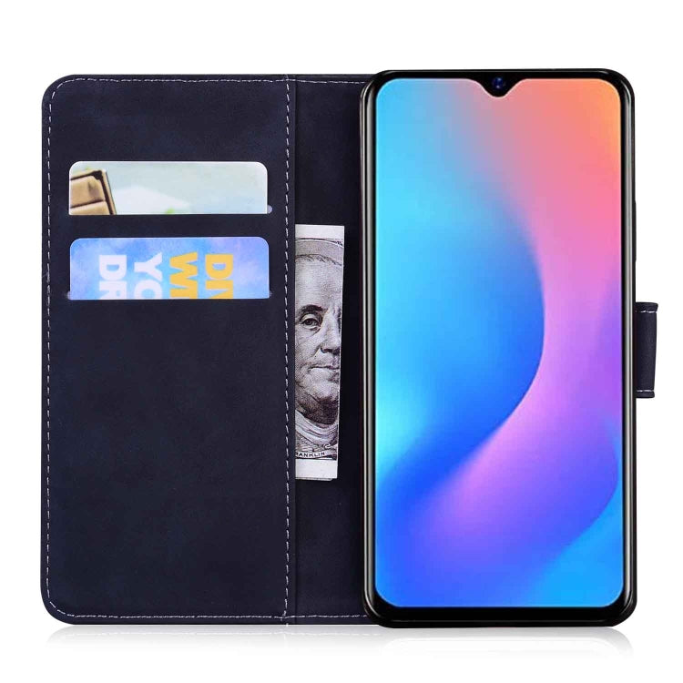 For Blackview A60 Pro Skin Feel Pure Color Flip Leather Phone Case