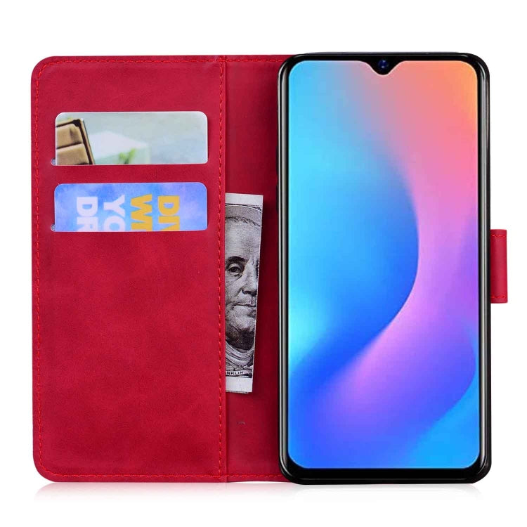 For Blackview A60 Pro Skin Feel Pure Color Flip Leather Phone Case