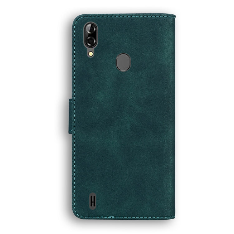 For Blackview A60 Pro Skin Feel Pure Color Flip Leather Phone Case