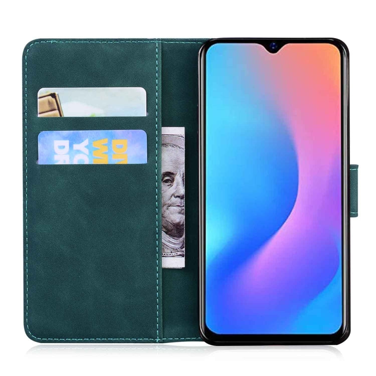 For Blackview A60 Pro Skin Feel Pure Color Flip Leather Phone Case