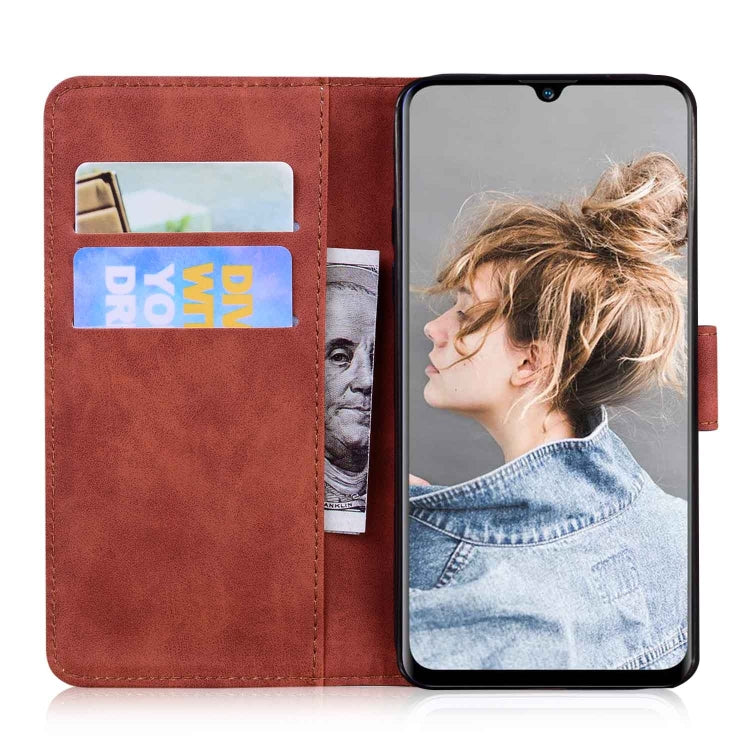 For Blackview A80 Skin Feel Pure Color Flip Leather Phone Case