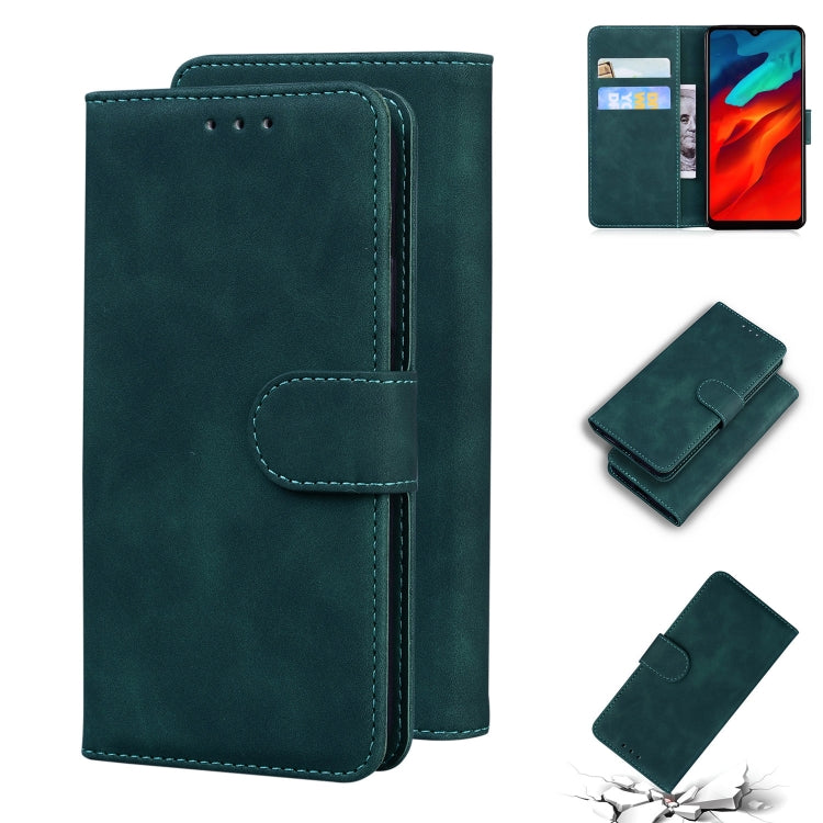 For Blackview A80 Pro Skin Feel Pure Color Flip Leather Phone Case