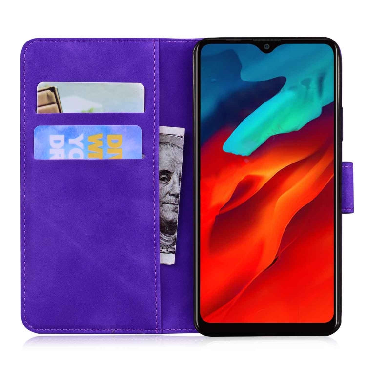 For Blackview A80 Pro Skin Feel Pure Color Flip Leather Phone Case