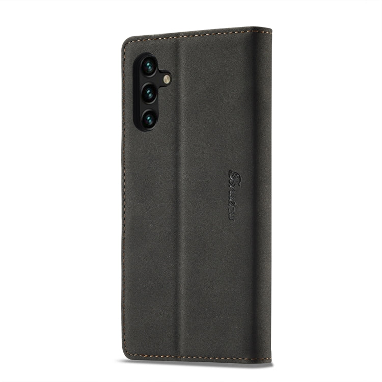 For Samsung Galaxy A13 5G Forwenw F1 Series Matte Strong Magnetism Leather Phone Case