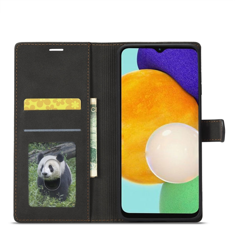 For Samsung Galaxy A13 5G Forwenw F1 Series Matte Strong Magnetism Leather Phone Case