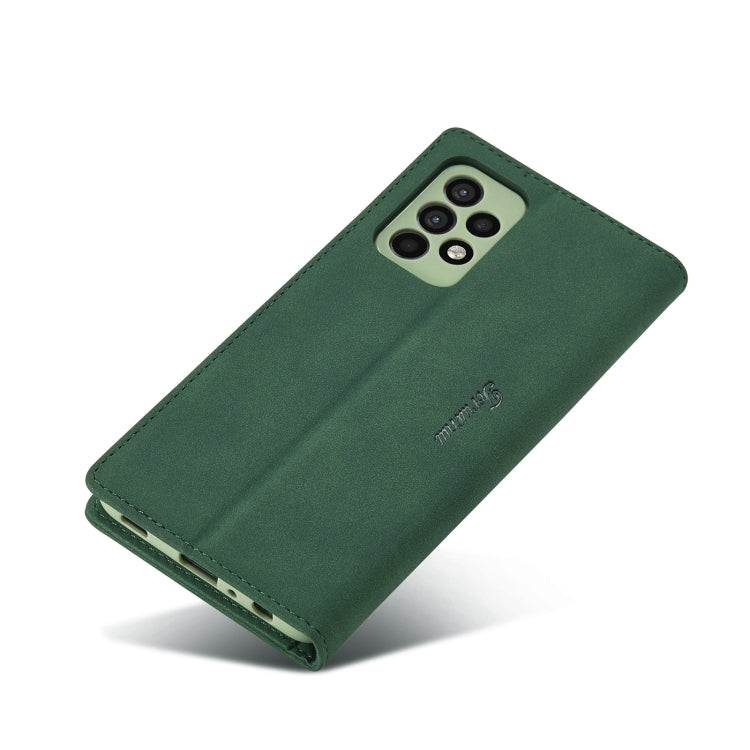 For Samsung Galaxy A52 Forwenw F1 Series Matte Strong Magnetism Leather Phone Case