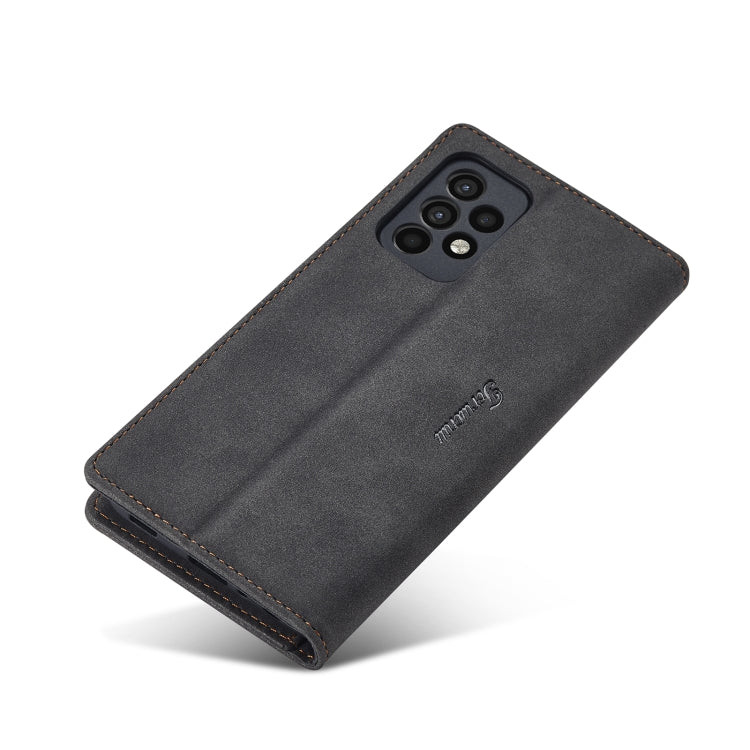 For Samsung Galaxy A52 Forwenw F1 Series Matte Strong Magnetism Leather Phone Case
