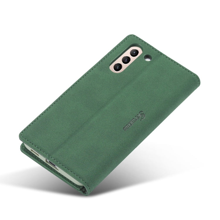 For Samsung Galaxy S22 5G Forwenw F1 Series Matte Strong Magnetism Leather Phone Case