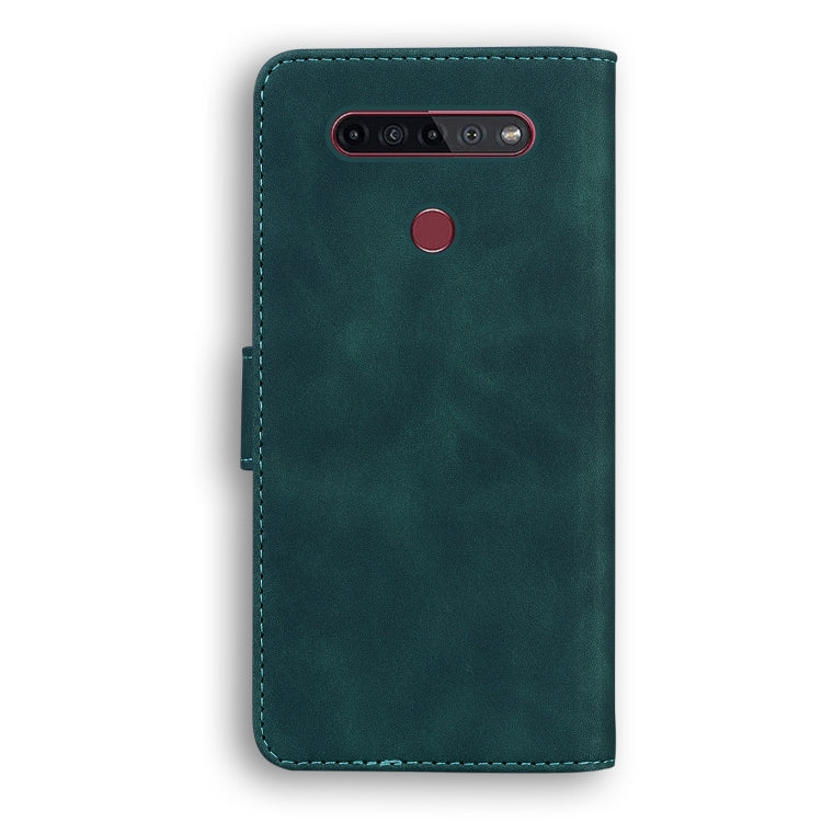 For LG K41S / K51S Skin Feel Pure Color Flip Leather Phone Case