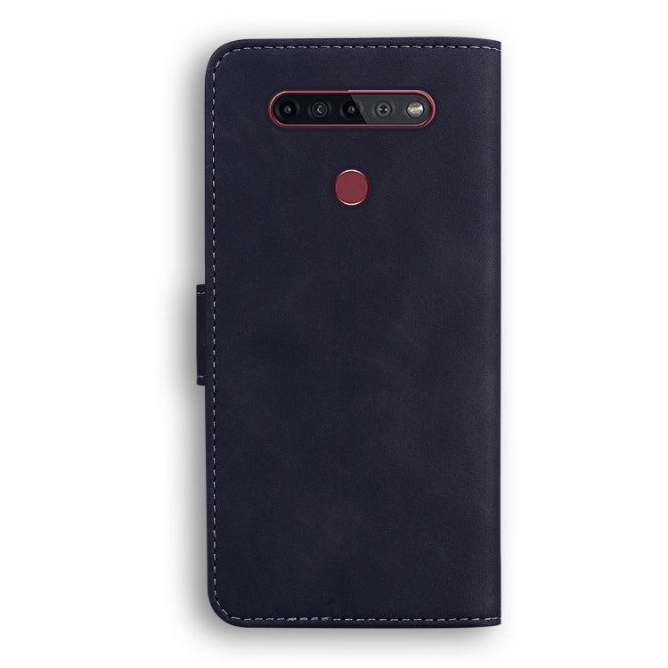 For LG K41S / K51S Skin Feel Pure Color Flip Leather Phone Case