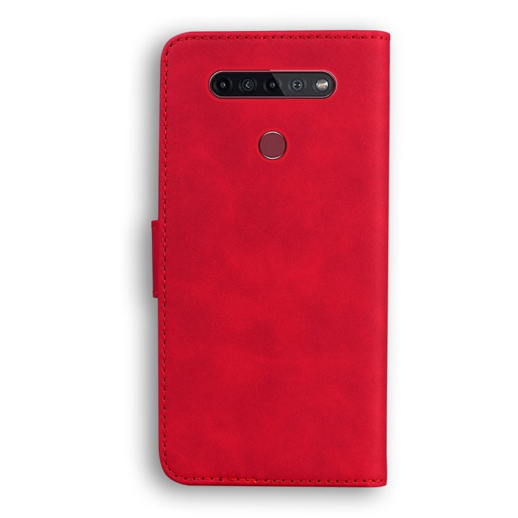 For LG K41S / K51S Skin Feel Pure Color Flip Leather Phone Case