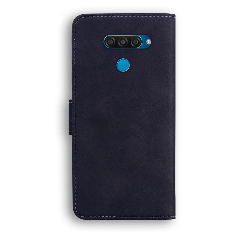 For LG K50 / Q60 Skin Feel Pure Color Flip Leather Phone Case