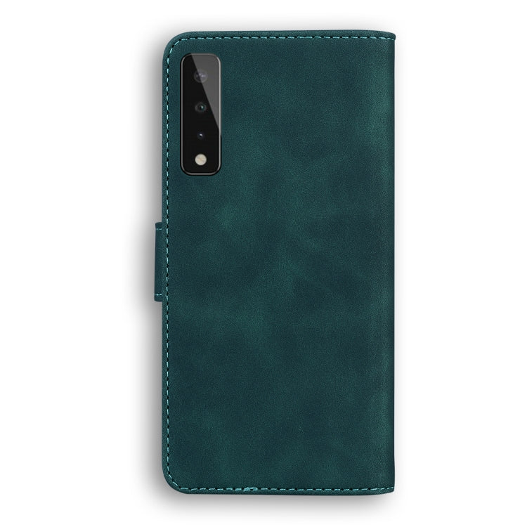 For LG Stylo 7 5G Skin Feel Pure Color Flip Leather Phone Case