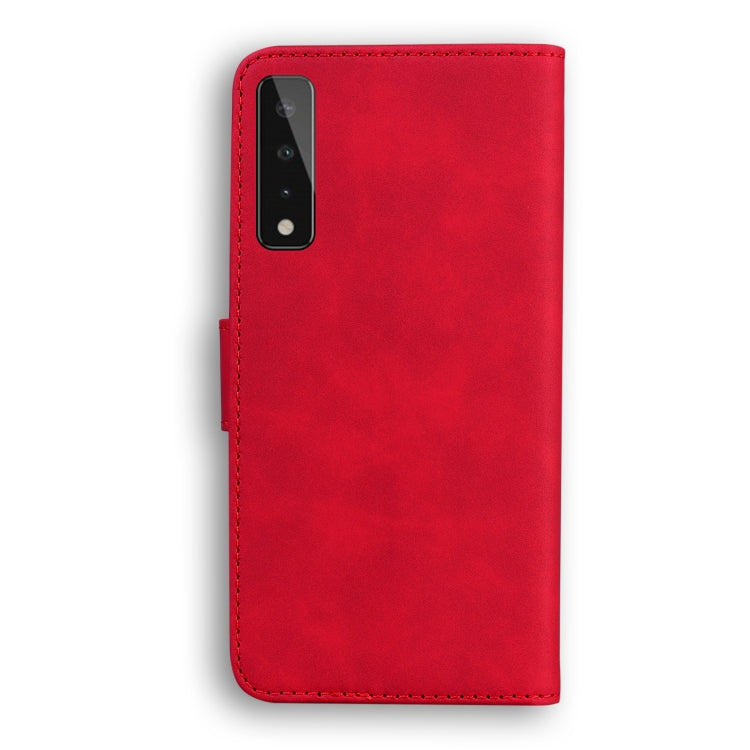 For LG Stylo 7 5G Skin Feel Pure Color Flip Leather Phone Case