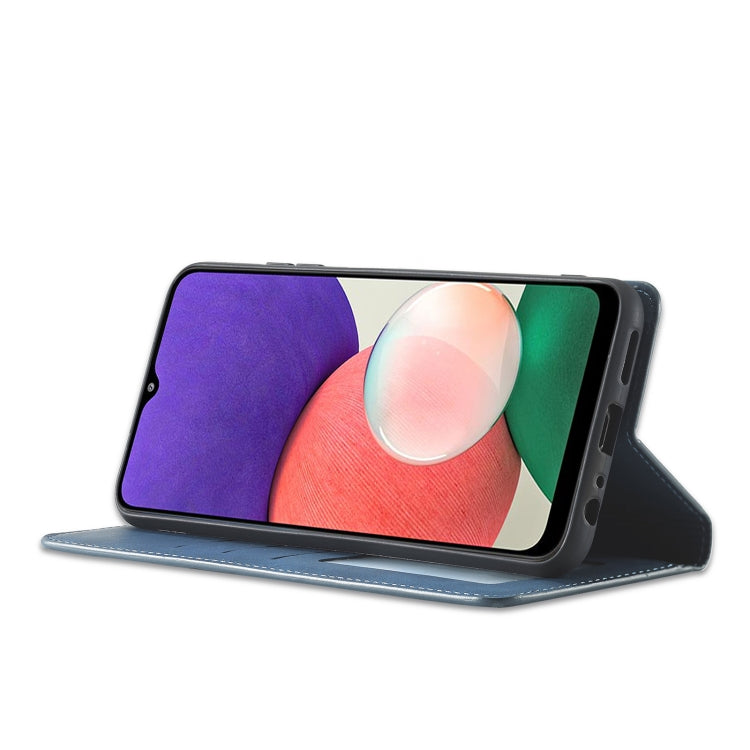 For Samsung Galaxy A22 5G Forwenw Dream Series Oil Edge Strong Magnetism Leather Phone Case