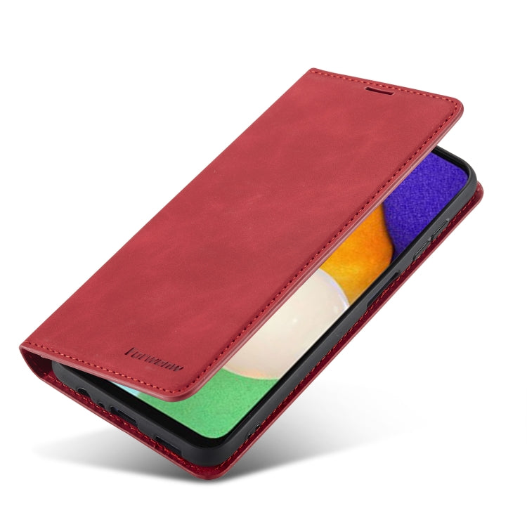 For Samsung Galaxy A13 5G Forwenw Dream Series Oil Edge Strong Magnetism Leather Phone Case