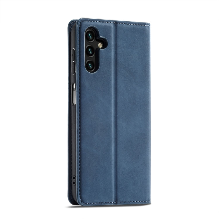 For Samsung Galaxy A13 5G Forwenw Dream Series Oil Edge Strong Magnetism Leather Phone Case