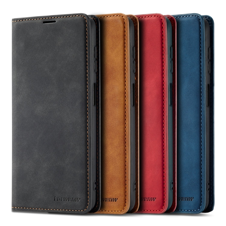 For Samsung Galaxy A13 5G Forwenw Dream Series Oil Edge Strong Magnetism Leather Phone Case