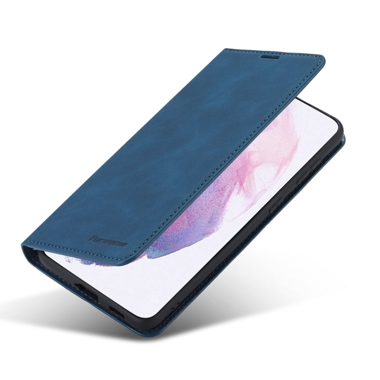 For Samsung Galaxy S22+ 5G Forwenw Dream Series Oil Edge Strong Magnetism Leather Phone Case