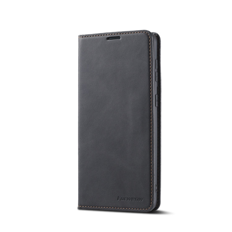 For Samsung Galaxy S21 FE 5G Forwenw Dream Series Oil Edge Strong Magnetism Leather Phone Case