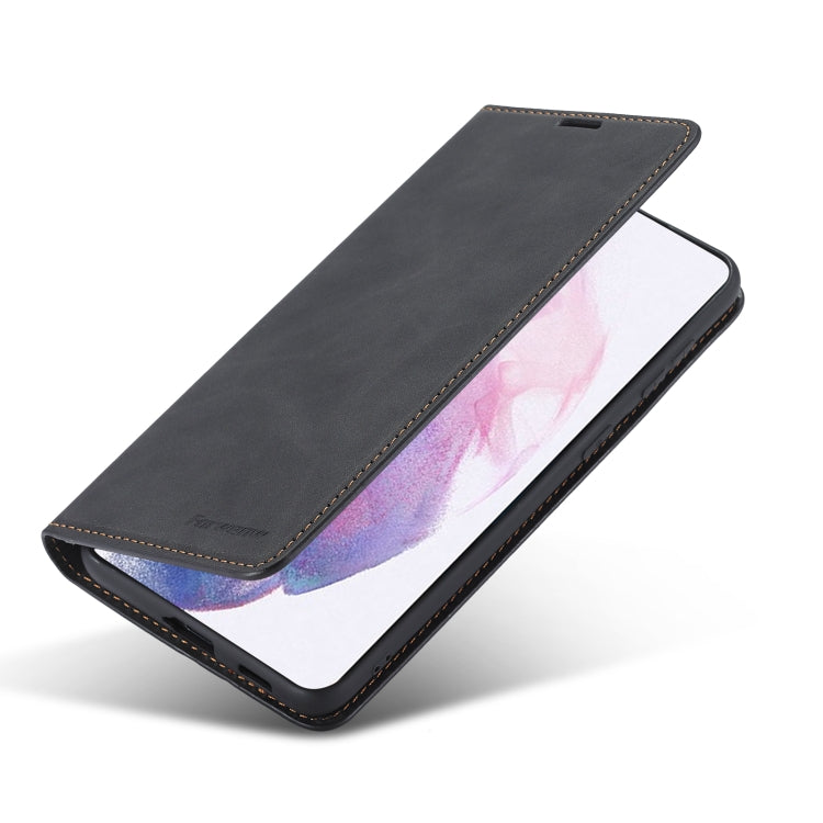 For Samsung Galaxy S21 FE 5G Forwenw Dream Series Oil Edge Strong Magnetism Leather Phone Case