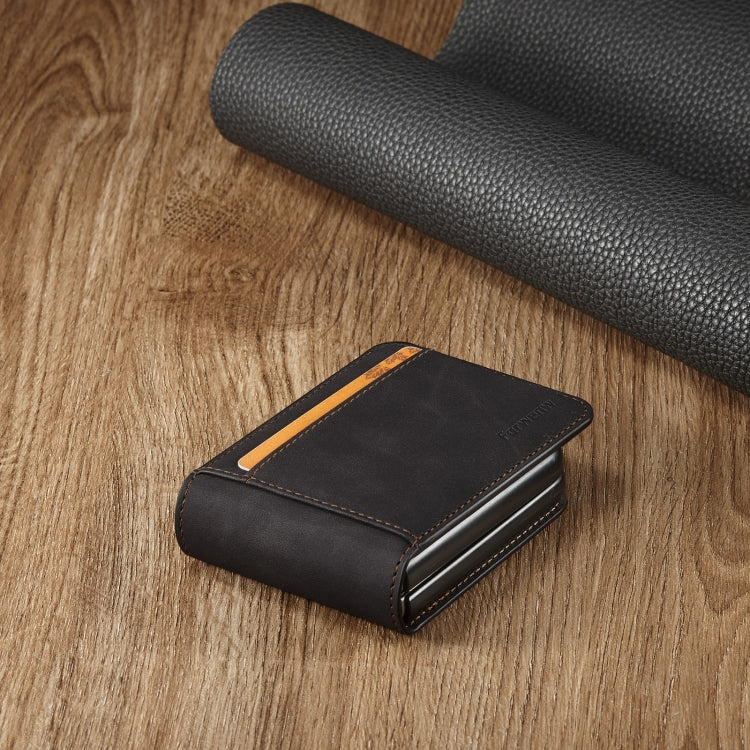 For Samsung Galaxy Z Flip3 5G Forwenw Dream Series Oil Edge Strong Magnetism Leather Phone Case