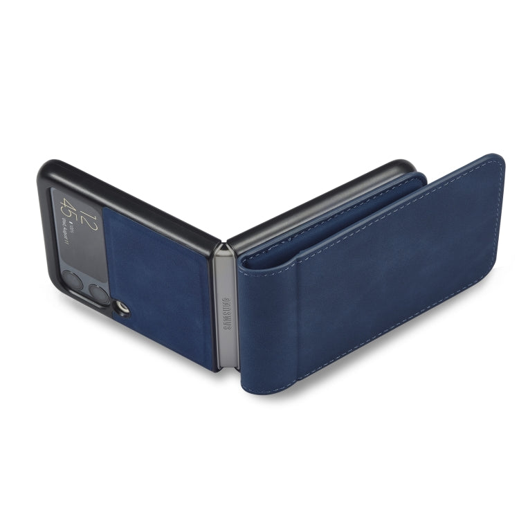 For Samsung Galaxy Z Flip3 5G Forwenw Dream Series Oil Edge Strong Magnetism Leather Phone Case