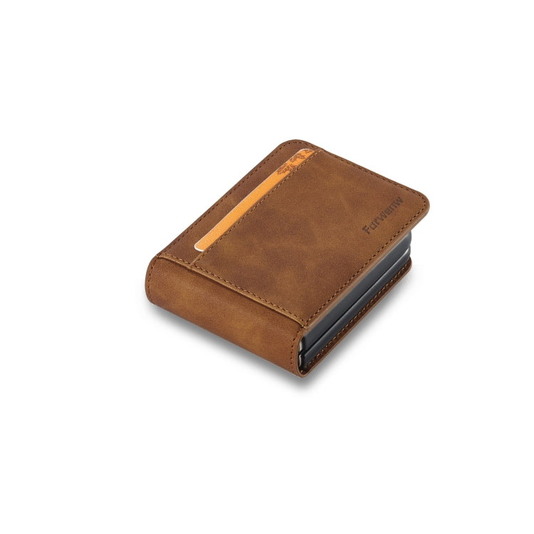 For Samsung Galaxy Z Flip3 5G Forwenw Dream Series Oil Edge Strong Magnetism Leather Phone Case