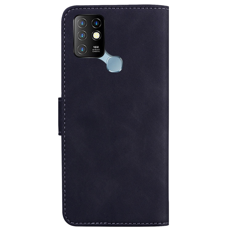 For Infinix Hot 10 X682 Skin Feel Pure Color Flip Leather Phone Case