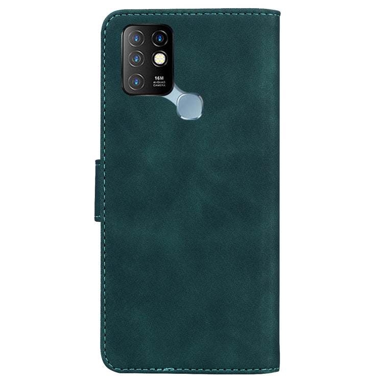 For Infinix Hot 10 X682 Skin Feel Pure Color Flip Leather Phone Case