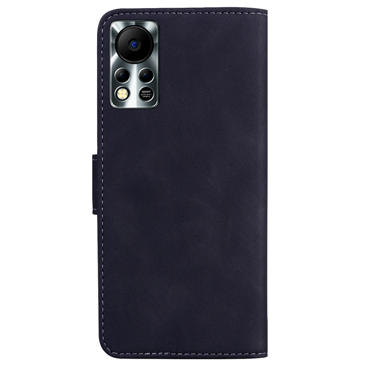 For Infinix Hot 11S NFC X6812B Skin Feel Pure Color Flip Leather Phone Case