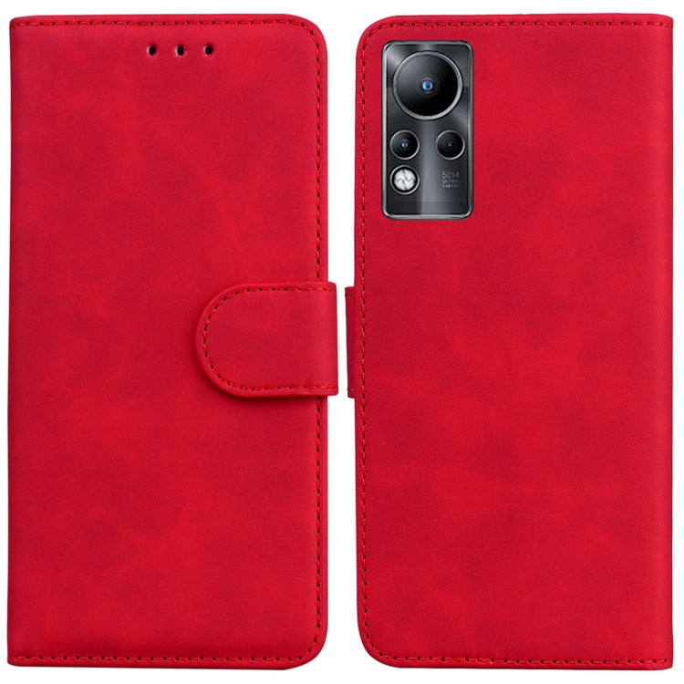 For Infinix Note 11 Skin Feel Pure Color Flip Leather Phone Case