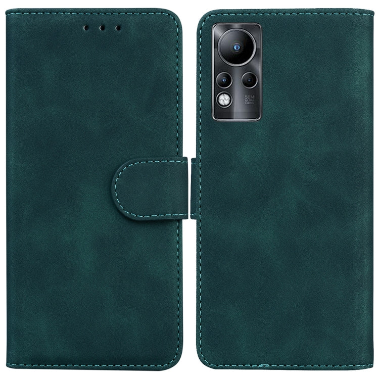 For Infinix Note 11 Skin Feel Pure Color Flip Leather Phone Case