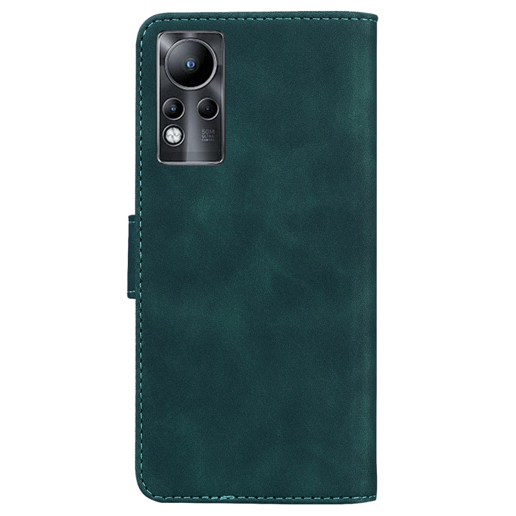 For Infinix Note 11 Skin Feel Pure Color Flip Leather Phone Case