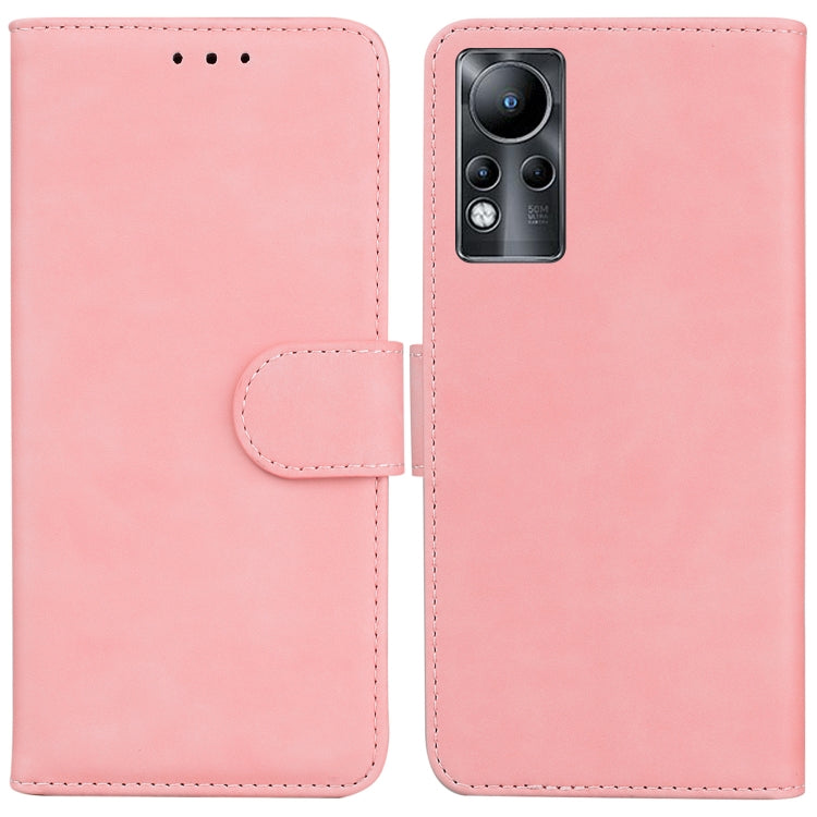 For Infinix Note 11 Skin Feel Pure Color Flip Leather Phone Case