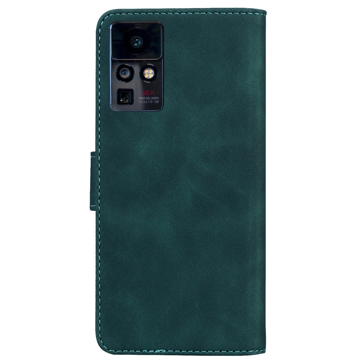 For Infinix Zero X / X Pro Skin Feel Pure Color Flip Leather Phone Case
