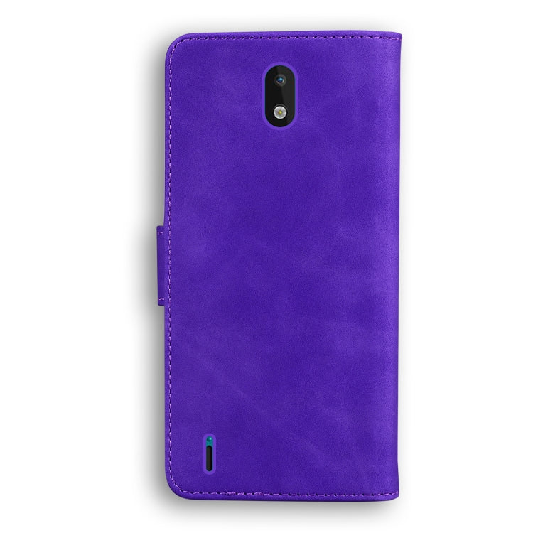 For Nokia 1.3 Skin Feel Pure Color Flip Leather Phone Case
