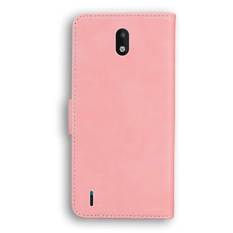 For Nokia 1.3 Skin Feel Pure Color Flip Leather Phone Case