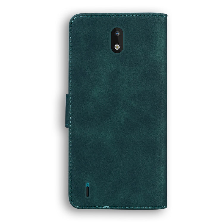 For Nokia 1.3 Skin Feel Pure Color Flip Leather Phone Case