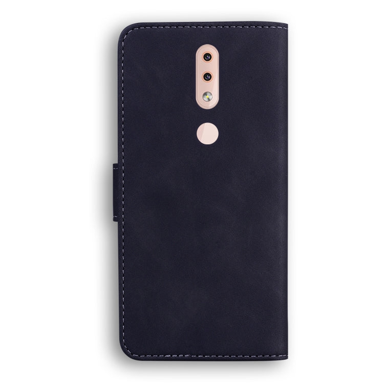For Nokia 4.2 Skin Feel Pure Color Flip Leather Phone Case