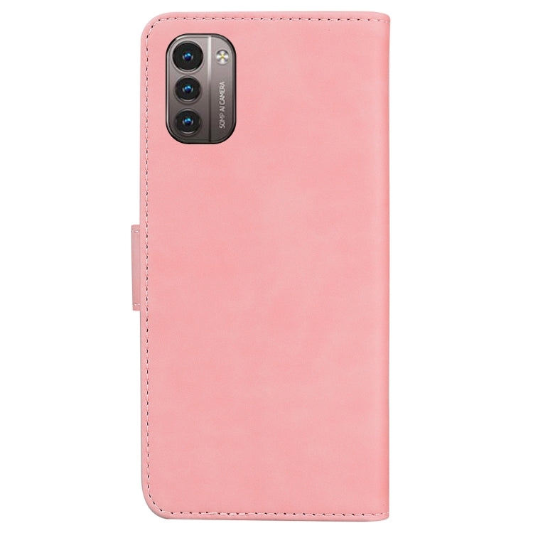 For Nokia G11 / G21 Skin Feel Pure Color Flip Leather Phone Case