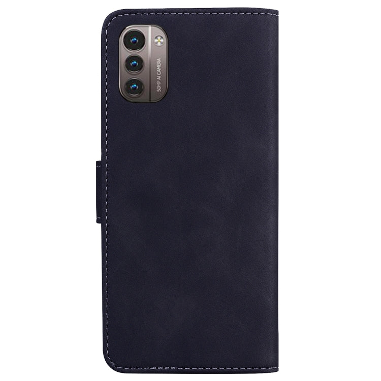 For Nokia G11 / G21 Skin Feel Pure Color Flip Leather Phone Case