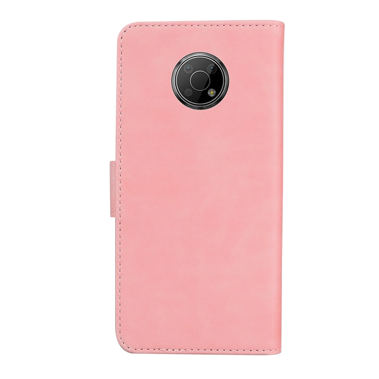 For Nokia G300 Skin Feel Pure Color Flip Leather Phone Case