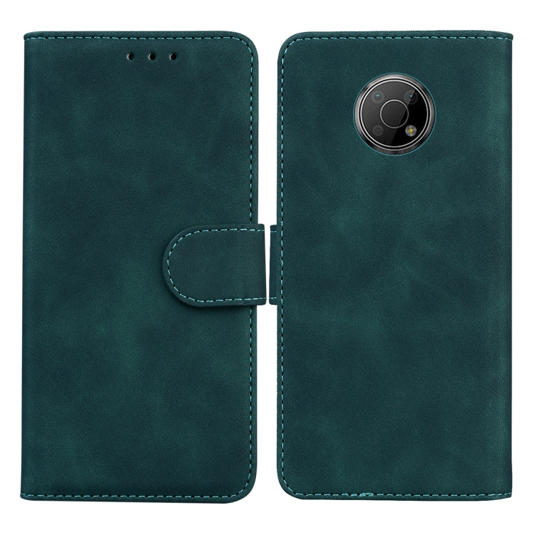 For Nokia G300 Skin Feel Pure Color Flip Leather Phone Case